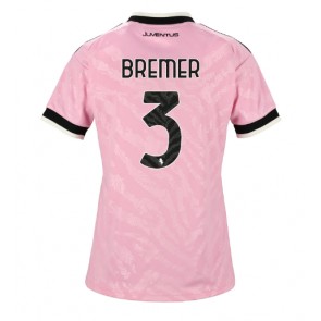 Juventus Gleison Bremer #3 Udebanetrøje Dame 2026-27 Kortærmet